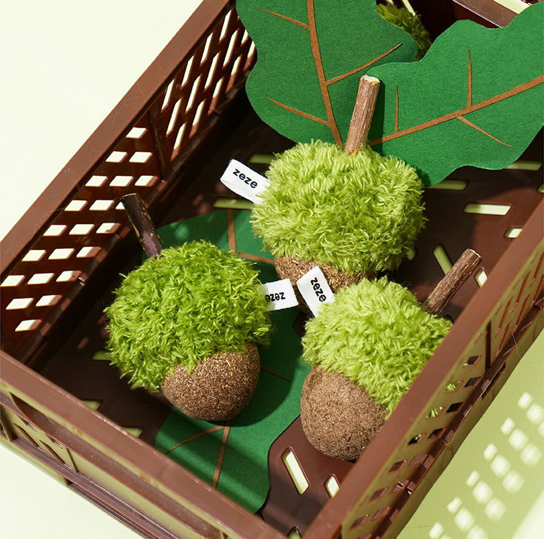 Brinquedo para gatos - Bola Catnip com Matatabi Acorn- zeze