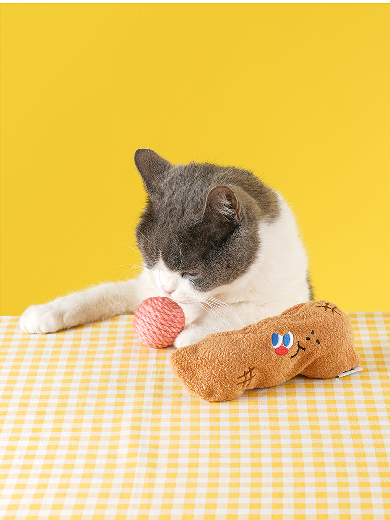 Brinquedo para gatos - Saco de Nozez Amendoim- zeze