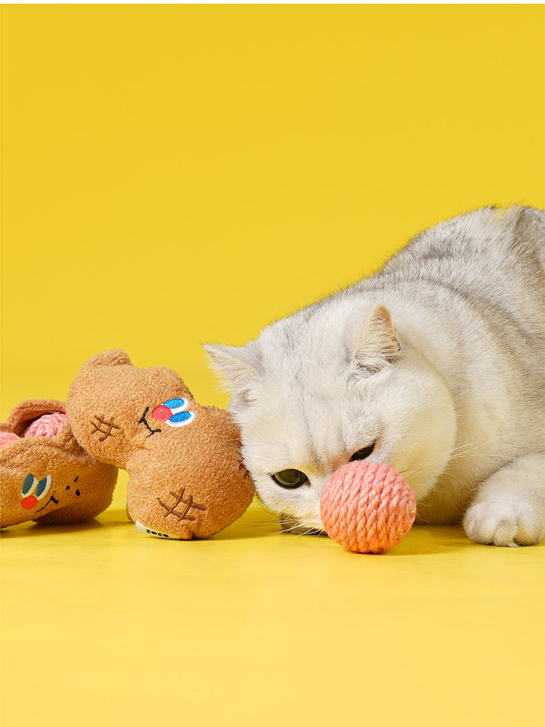 Brinquedo para gatos - Saco de Nozez Amendoim- zeze