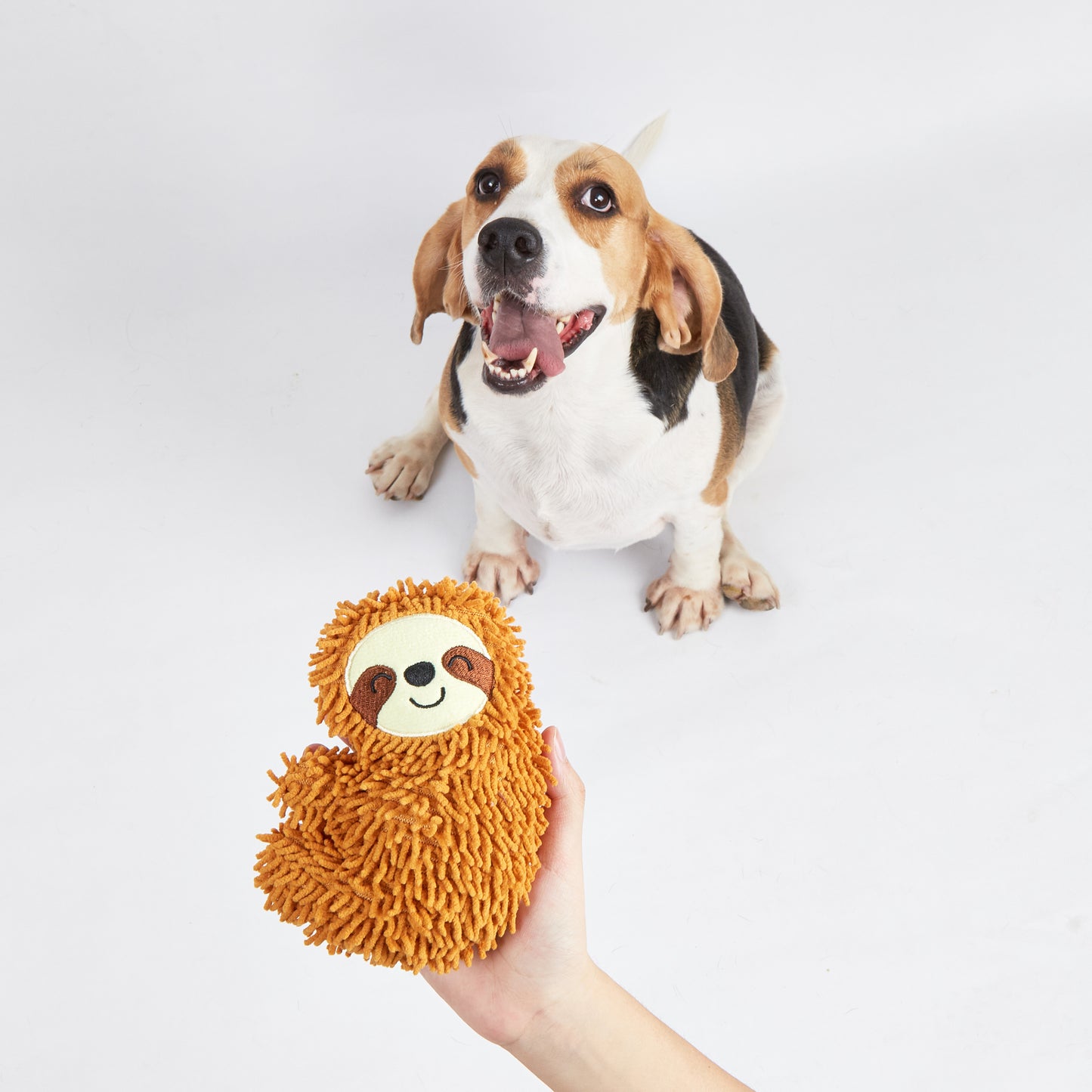 FOFOS Brinquedos para Cães - Chenille Puppy Tough Animais - Preguiça
