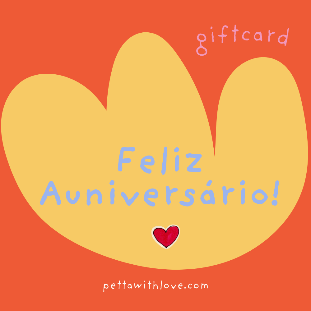 Gift Card Feliz Auniversário!