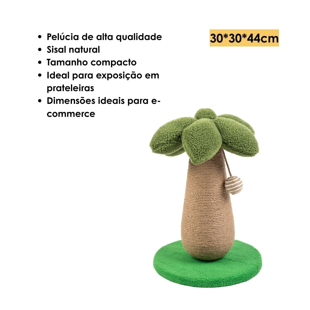 Arranador Mini Com Pelúcia Coqueiro - FOFOS