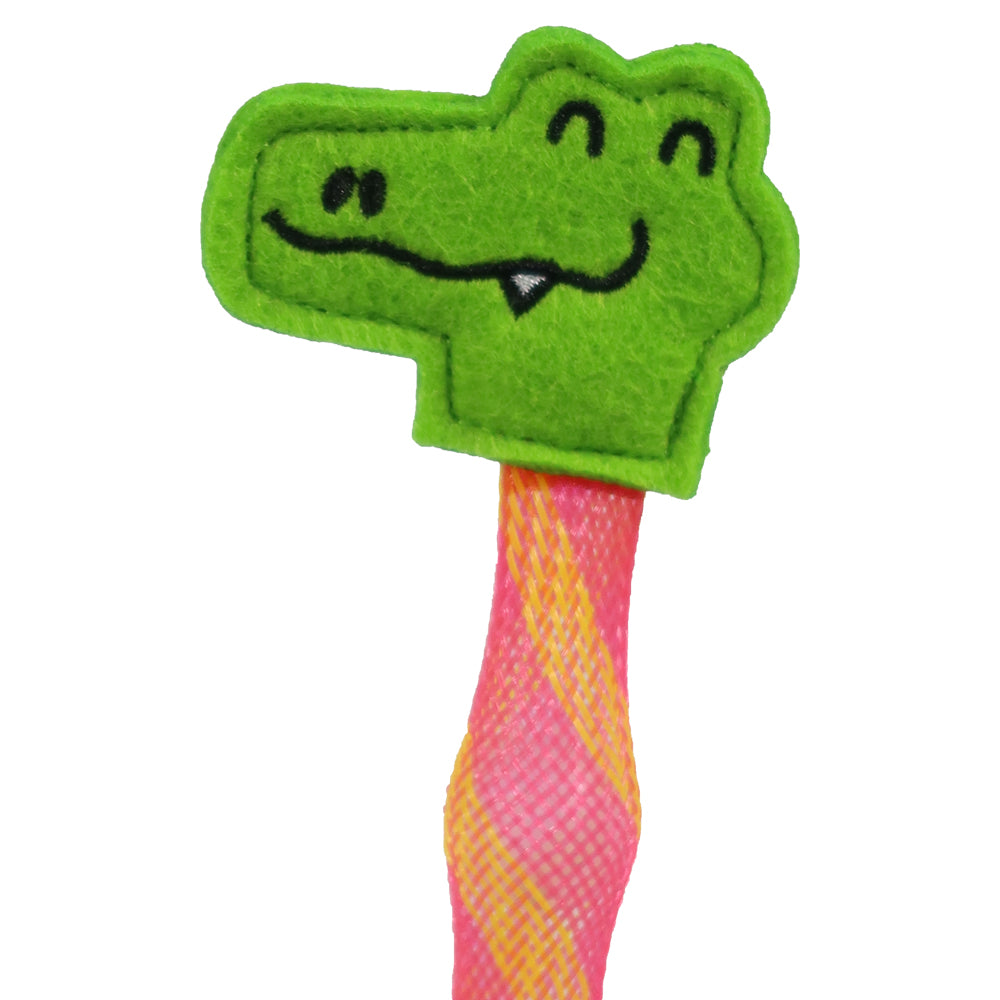 FOFOS Brinquedos para Gatos - Animais Pulam Pulam - Crocodilo