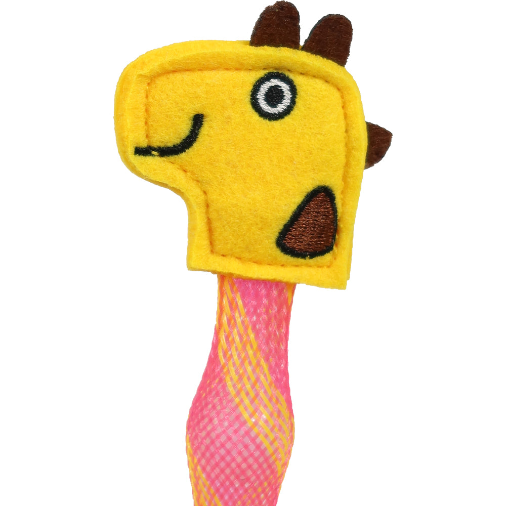 FOFOS Brinquedos para Gatos - Animais Pulam Pulam - Girafa