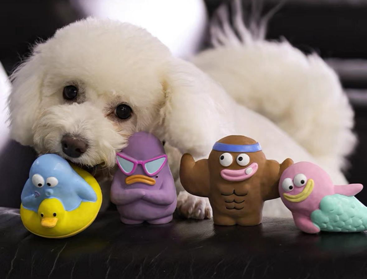 Qmonster Brinquedo para cachorro-Clay Monster - Big Thumb