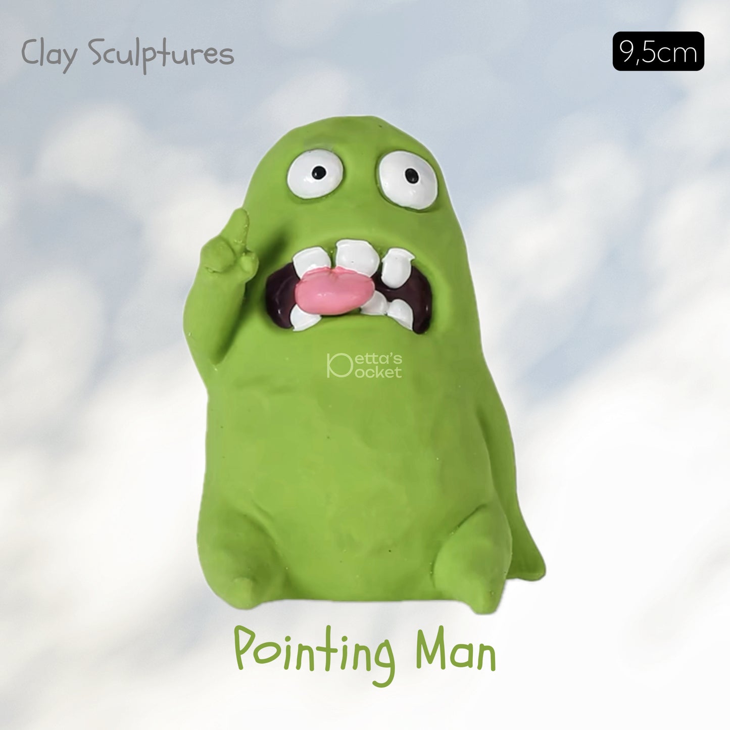 Qmonster Brinquedo para cachorro Clay Sculptures 100% Borracha Natural com Som