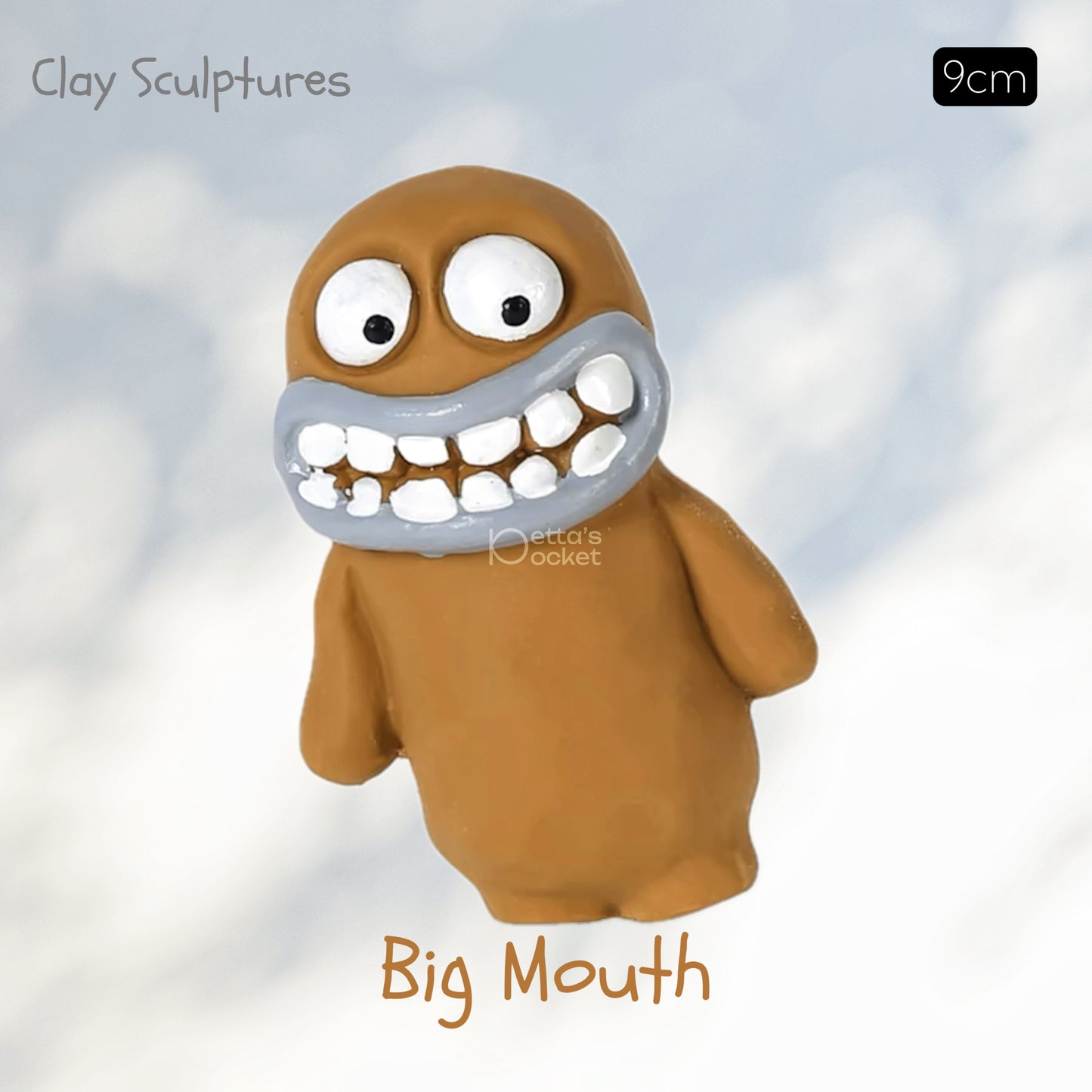 Qmonster Brinquedo para cachorro Clay Sculptures 100% Borracha Natural com Som