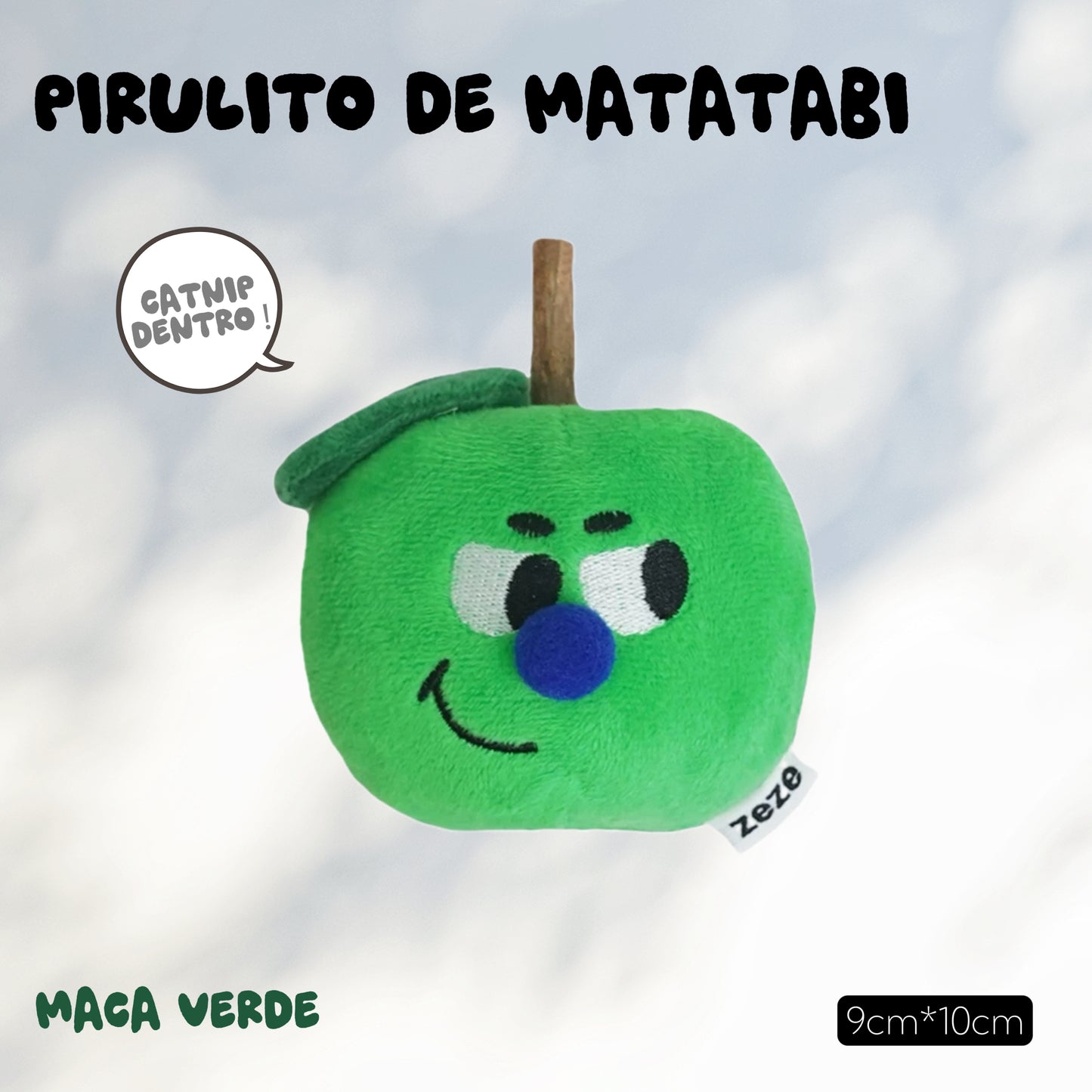 zeze Brinquedo para gatos - Pirulito de Matatbi com Catnip Vol.2