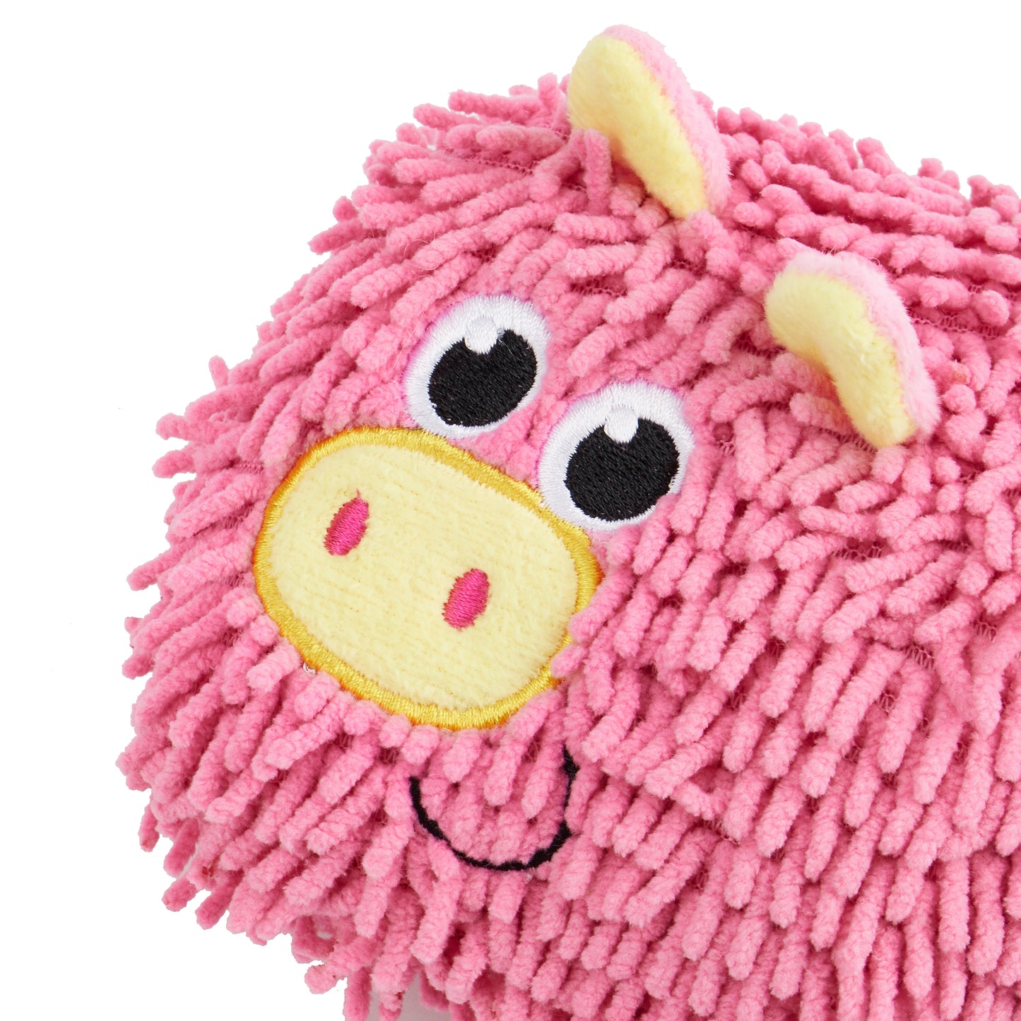FOFOS Brinquedos para Cães - Chenille Puppy Tough Animais - Porco