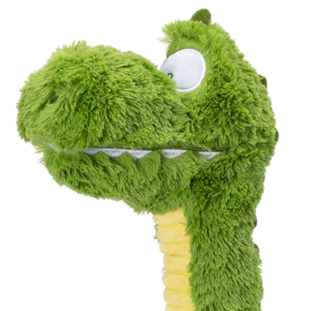 Qmonster Brinquedo para cachorros - Crocodilo de Pescoço Longo