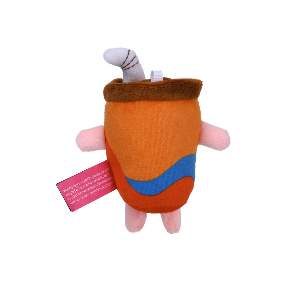 Qmonster Brinquedo para gatos - Fast Food com Catnip 'foodie'- Bebida