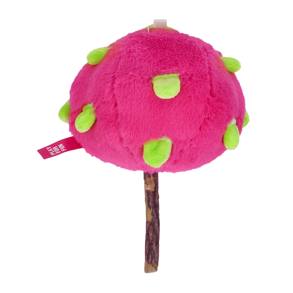 Qmonster Brinquedo para gatos - Pirulito de Matatbi com Catnip - Pitaya