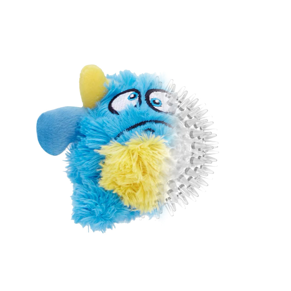 Qmonster Brinquedo para cachorro - 2in1 Monstro Gen One - Azul Pequeno