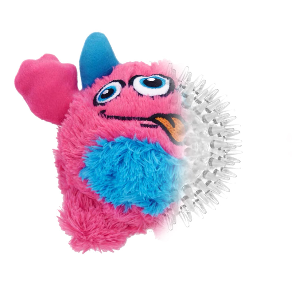 Qmonster Brinquedo para cachorro - 2in1 Monstro Gen 1 - Rosa Grande