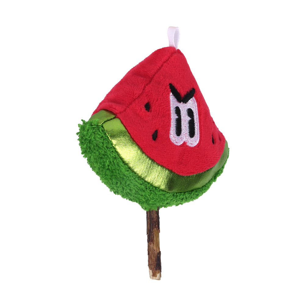 Qmonster Brinquedo para gatos - Pirulito de Matatbi com Catnip - Melancia