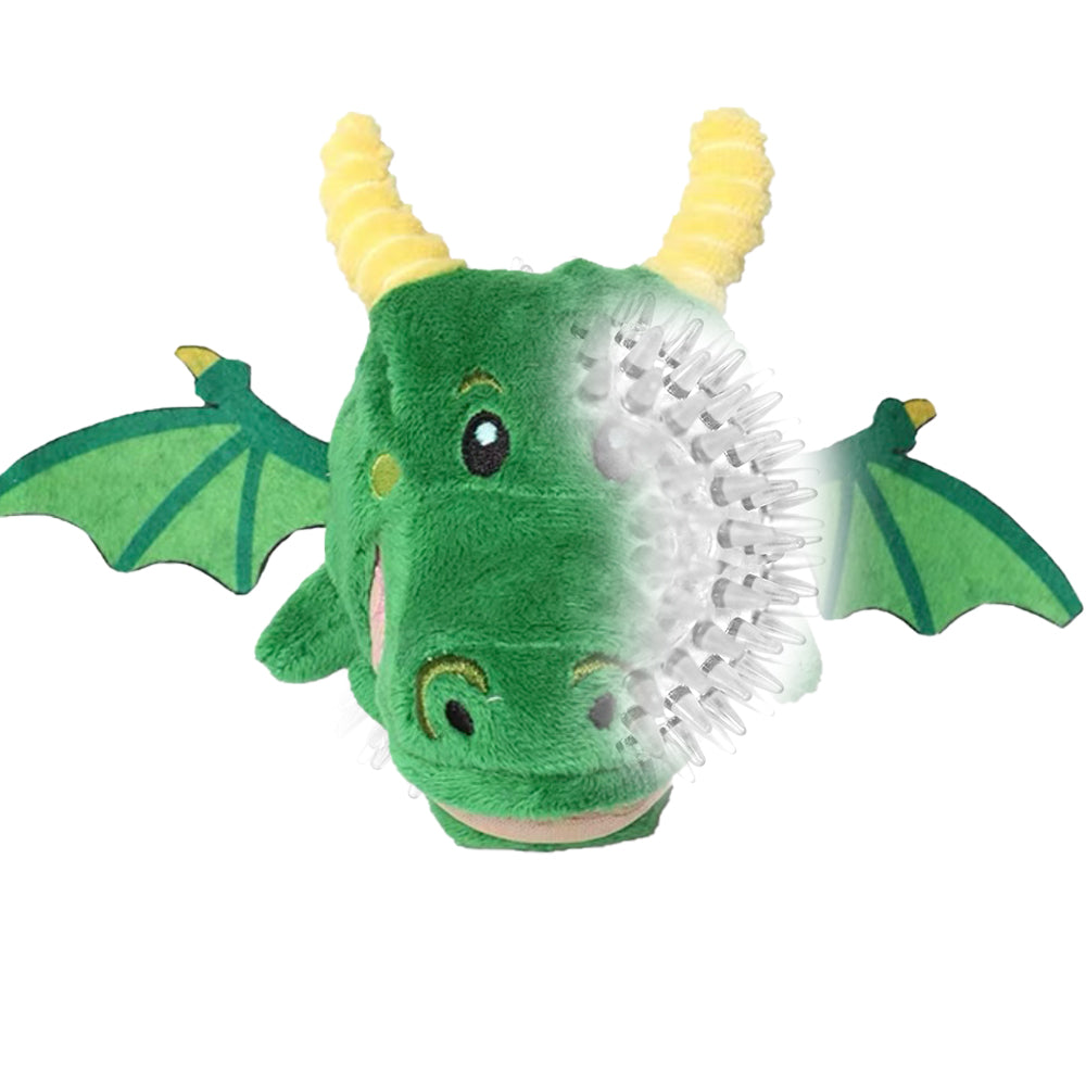 Qmonster Brinquedo para cachorro - 2em1 Conto de Fadas - Dragão