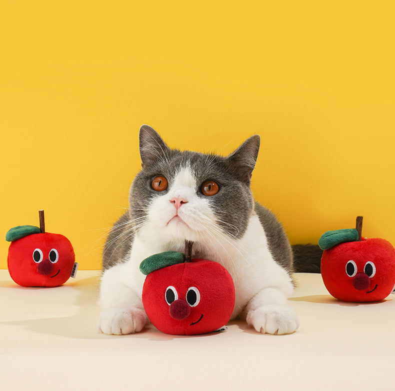 zeze Brinquedo para gatos - Pirulito de Matatbi com Catnip - Maçã Vermelha