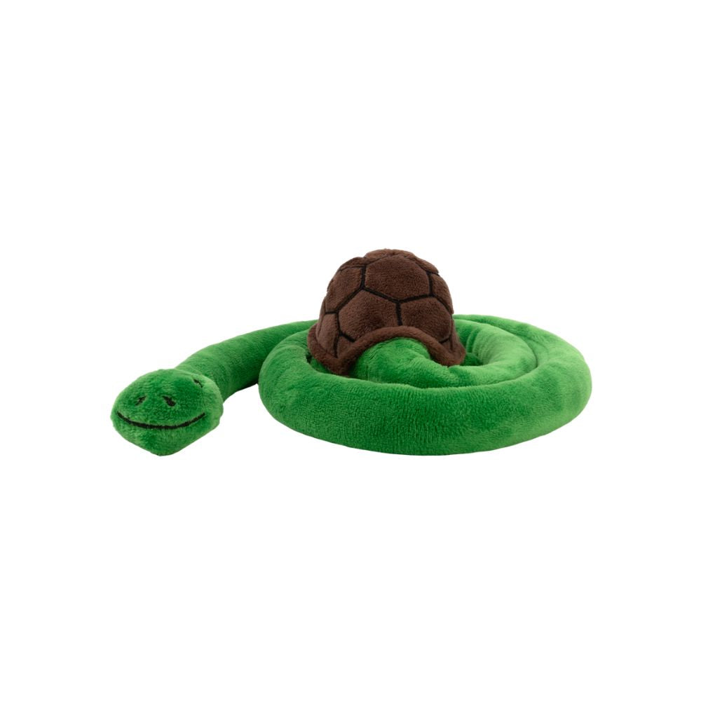 Brinquedo Interativo com Corda Animais Esticadinhos Tartaruga - Qmonster