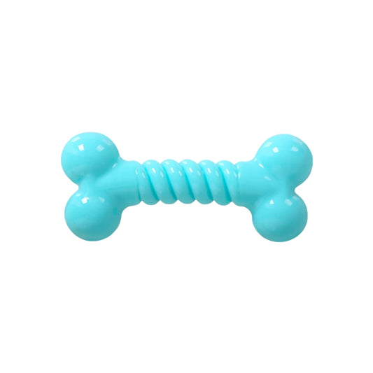 Brinquedo Mordedor Candy Bones Azul - Qmonster