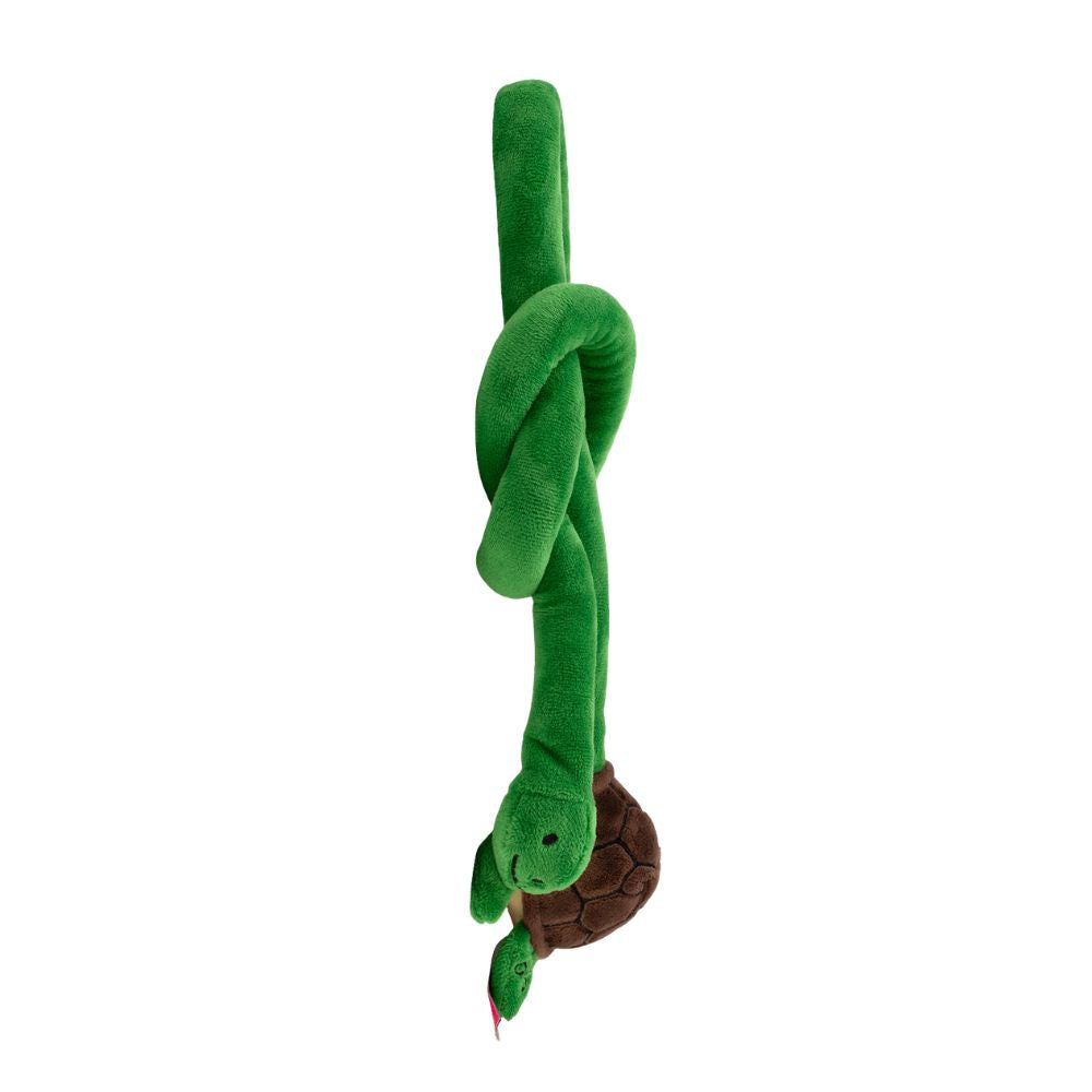 Brinquedo Interativo com Corda Animais Esticadinhos Tartaruga - Qmonster