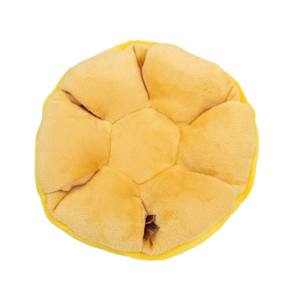 Brinquedo Interativo Olfativo Cogumelo Curioso Amarelo - Qmonster