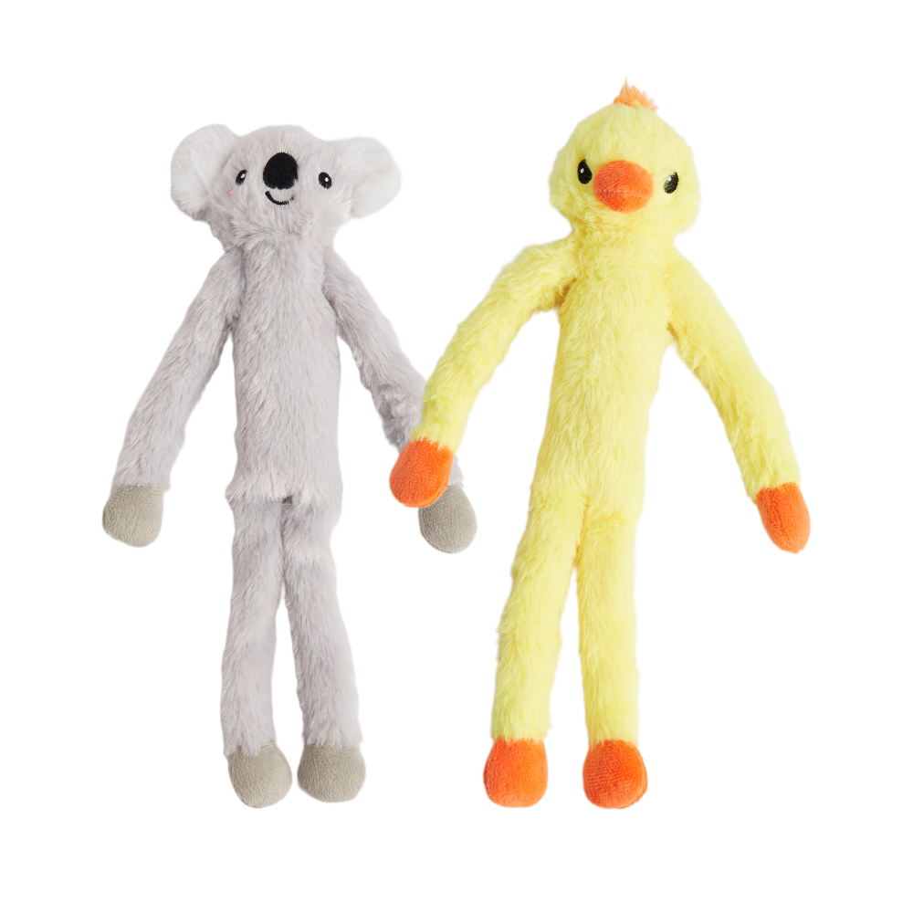 Brinquedo Pelúcia Bons Amigos Pato&Coala 2pcs - FOFOS