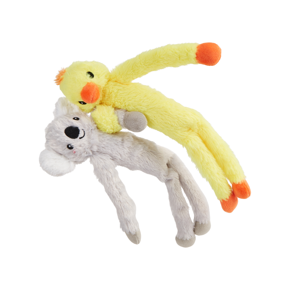 Brinquedo Pelúcia Bons Amigos Pato&Coala 2pcs - FOFOS