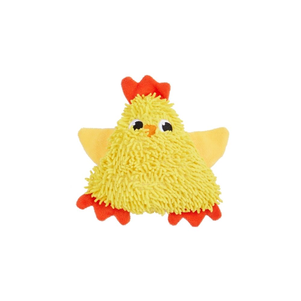 Brinquedos Pelúcia Chenille Tough para Puppies Galinha - FOFOS