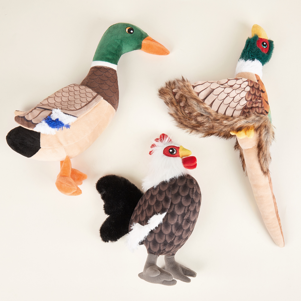 Brinquedo para Cães Pelúcia Reino Selvagem Galo - FOFOS