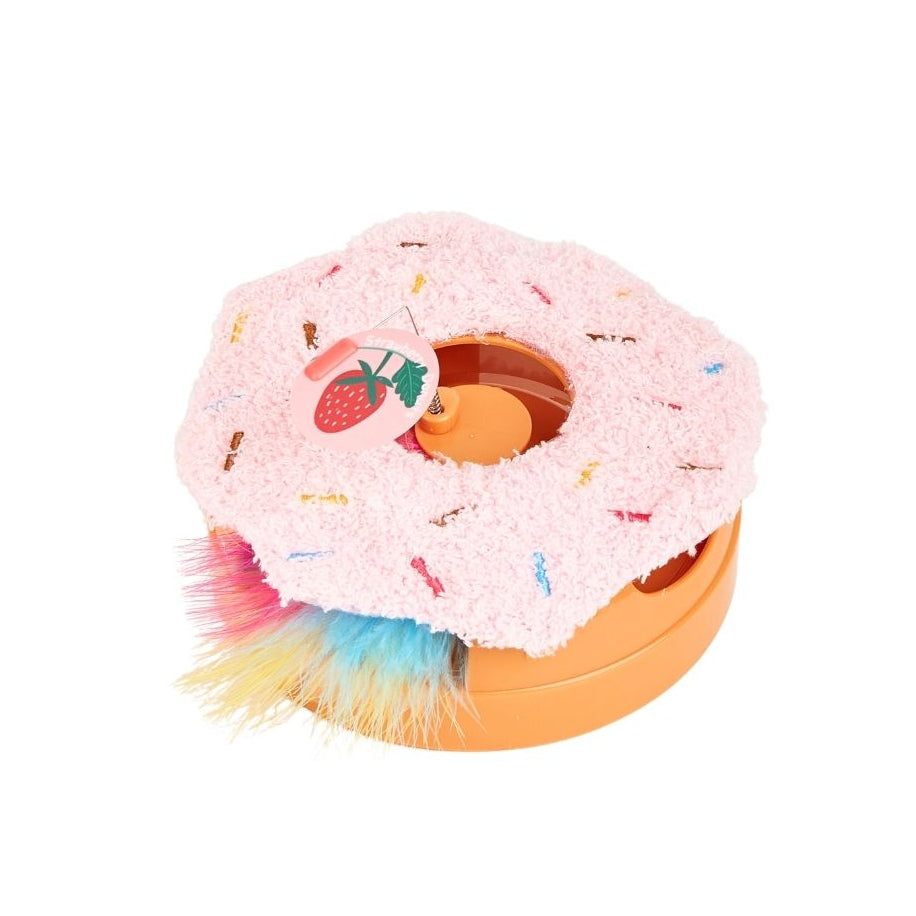 Brinquedos Interativo Com Pelucia Donut de Morango - FOFOS