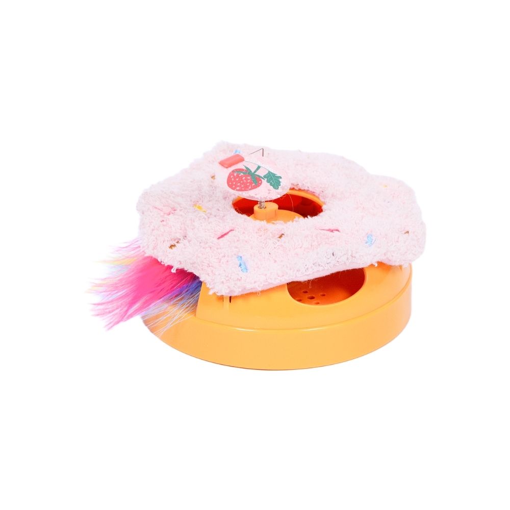 Brinquedos Interativo Com Pelucia Donut de Morango - FOFOS