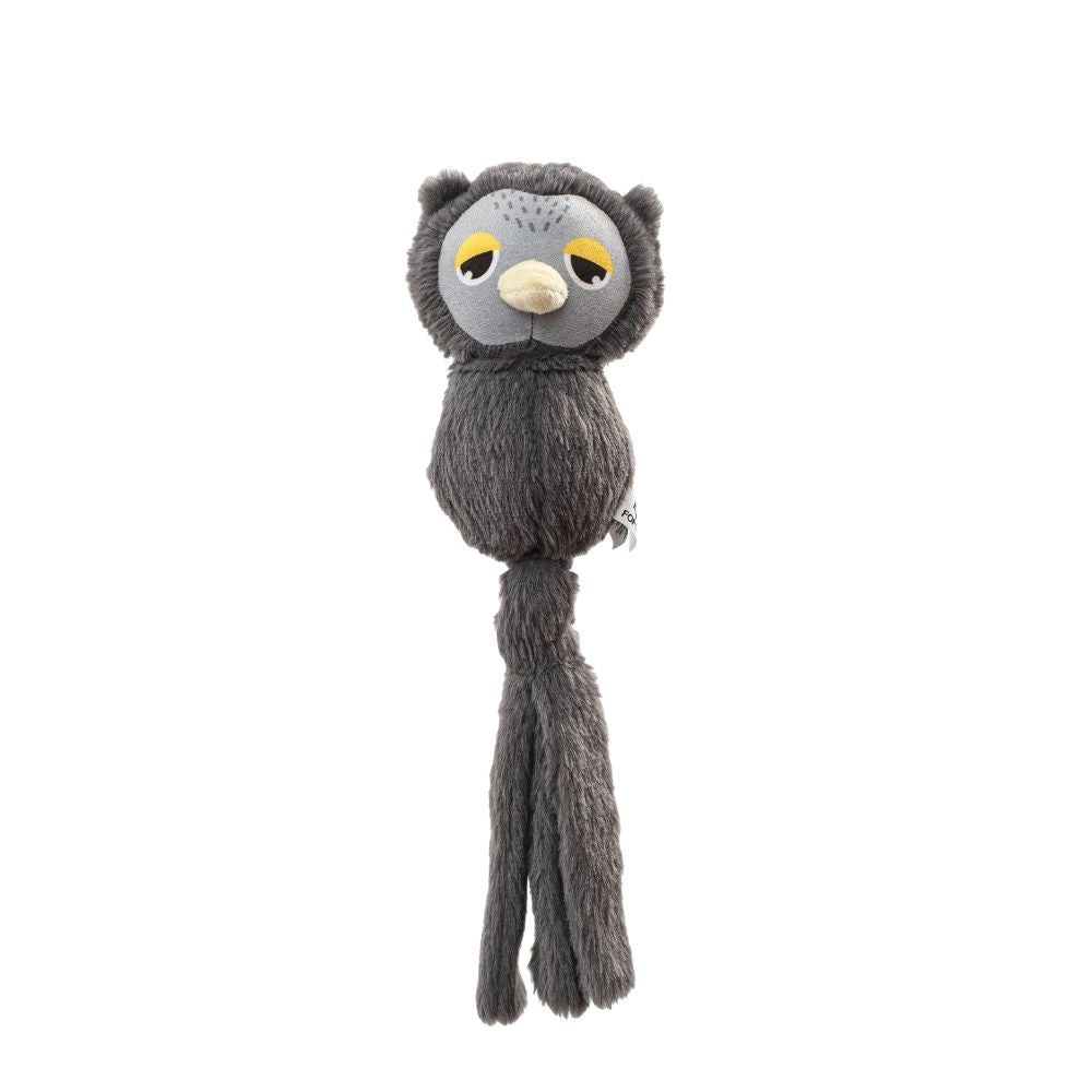 Brinquedo Pelúcia Animais de Corda Coruja - FOFOS