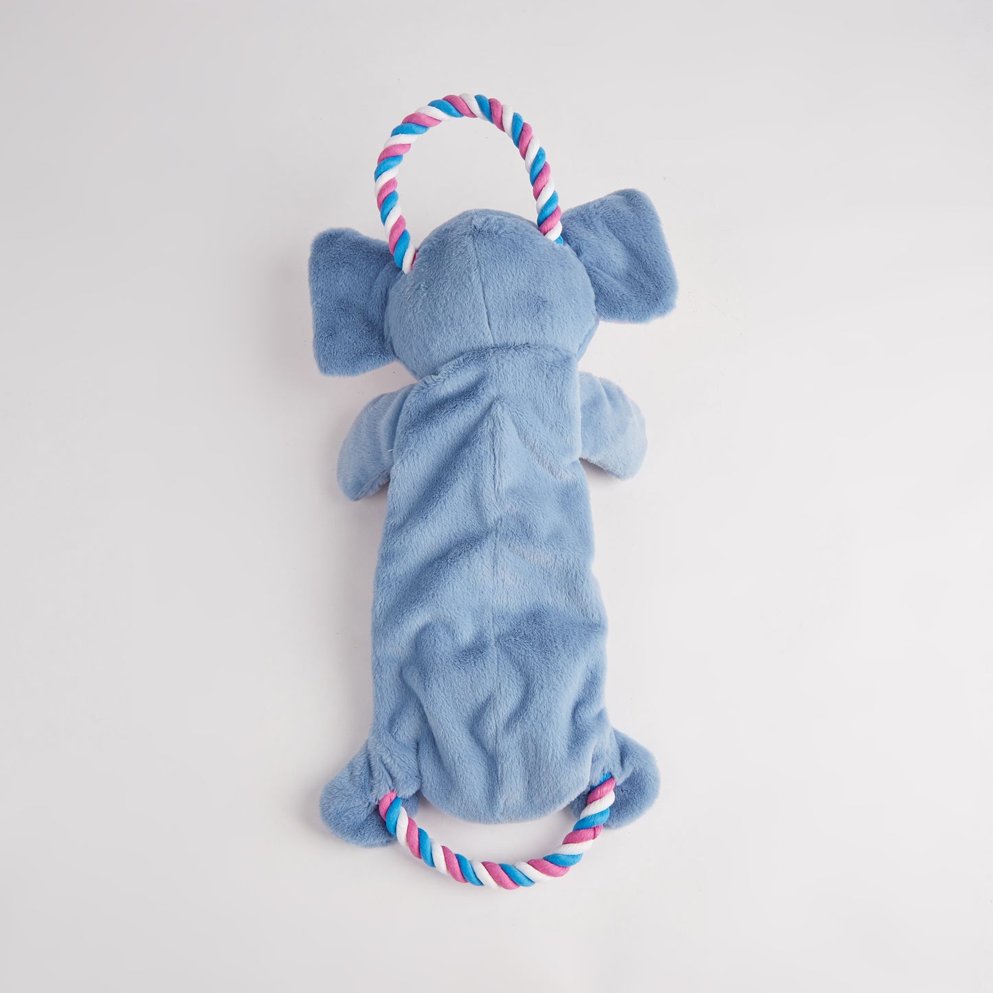 FOFOS Brinquedos para Cães - Rope Buddy Pelúcia c Corda - Elefante