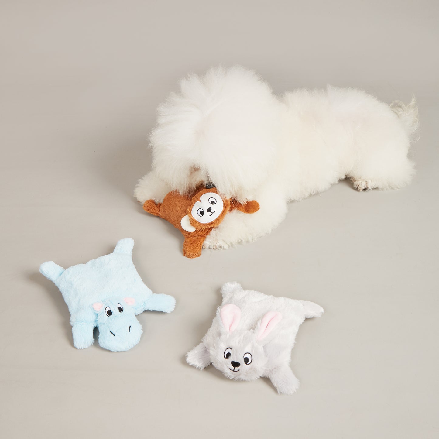 FOFOS Brinquedos para Cães - Quadradinho - Coelho