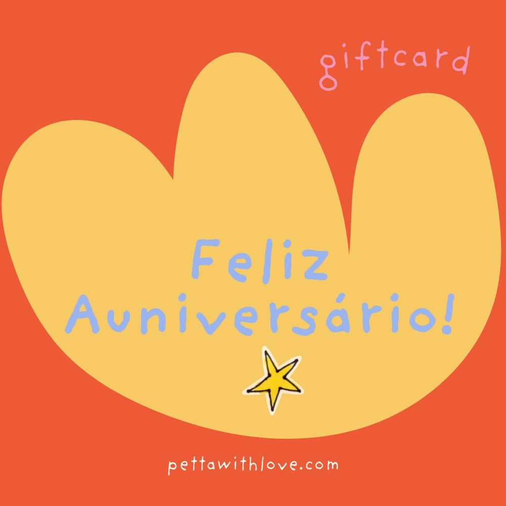 Gift Card Feliz Auniversário!
