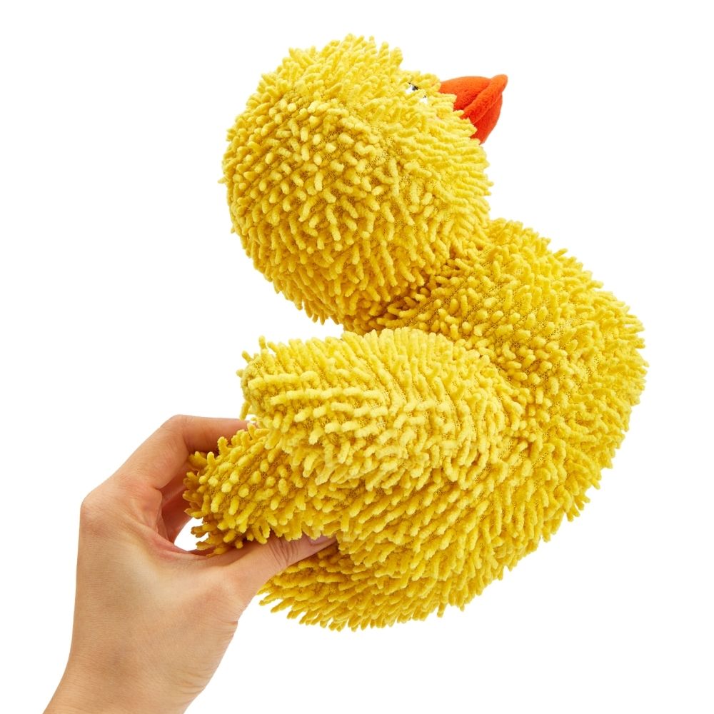Brinquedo Pelúcia Tough Pato Amarelo Yellow Duck - FOFOS