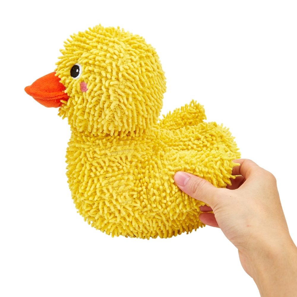 Brinquedo Pelúcia Tough Pato Amarelo Yellow Duck - FOFOS
