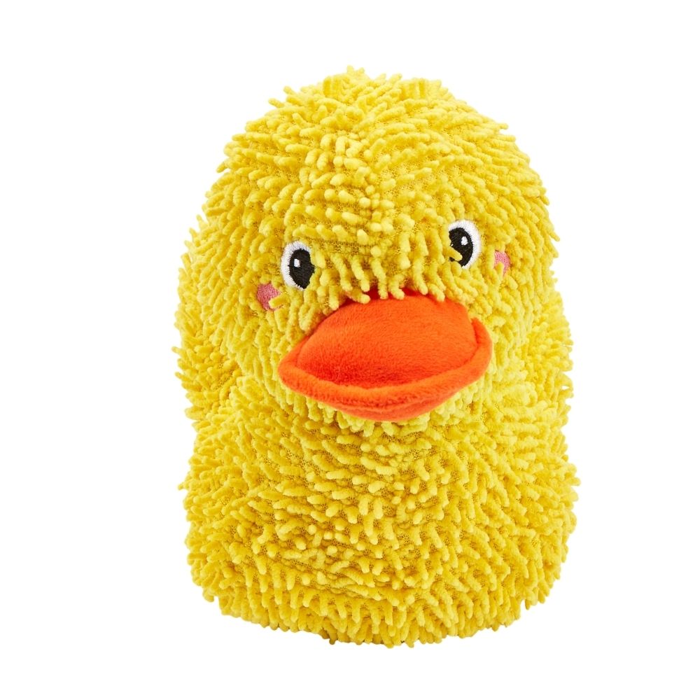 Brinquedo Pelúcia Tough Pato Amarelo Yellow Duck - FOFOS