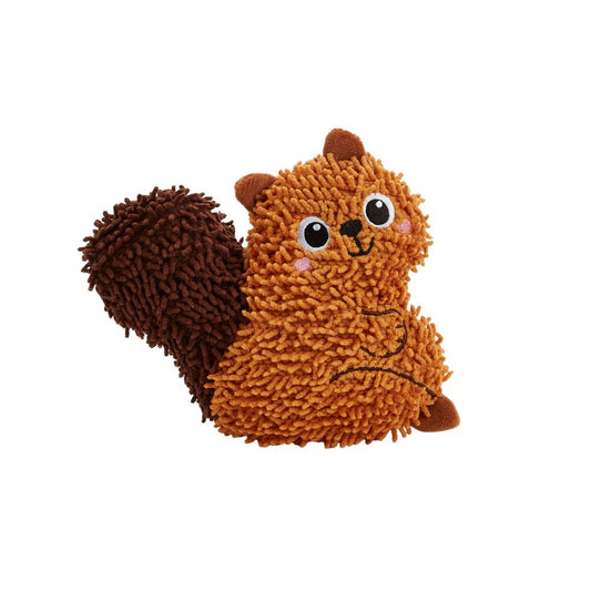Brinquedos Pelúcia Chenille Tough para Puppies Esquilo - FOFOS