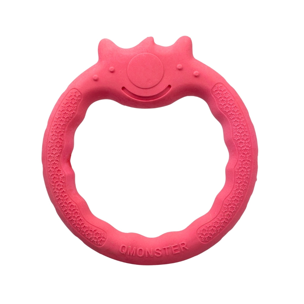Brinquedo Mordedor Interativo Anel de Ciclope Vermelho  - Qmonster