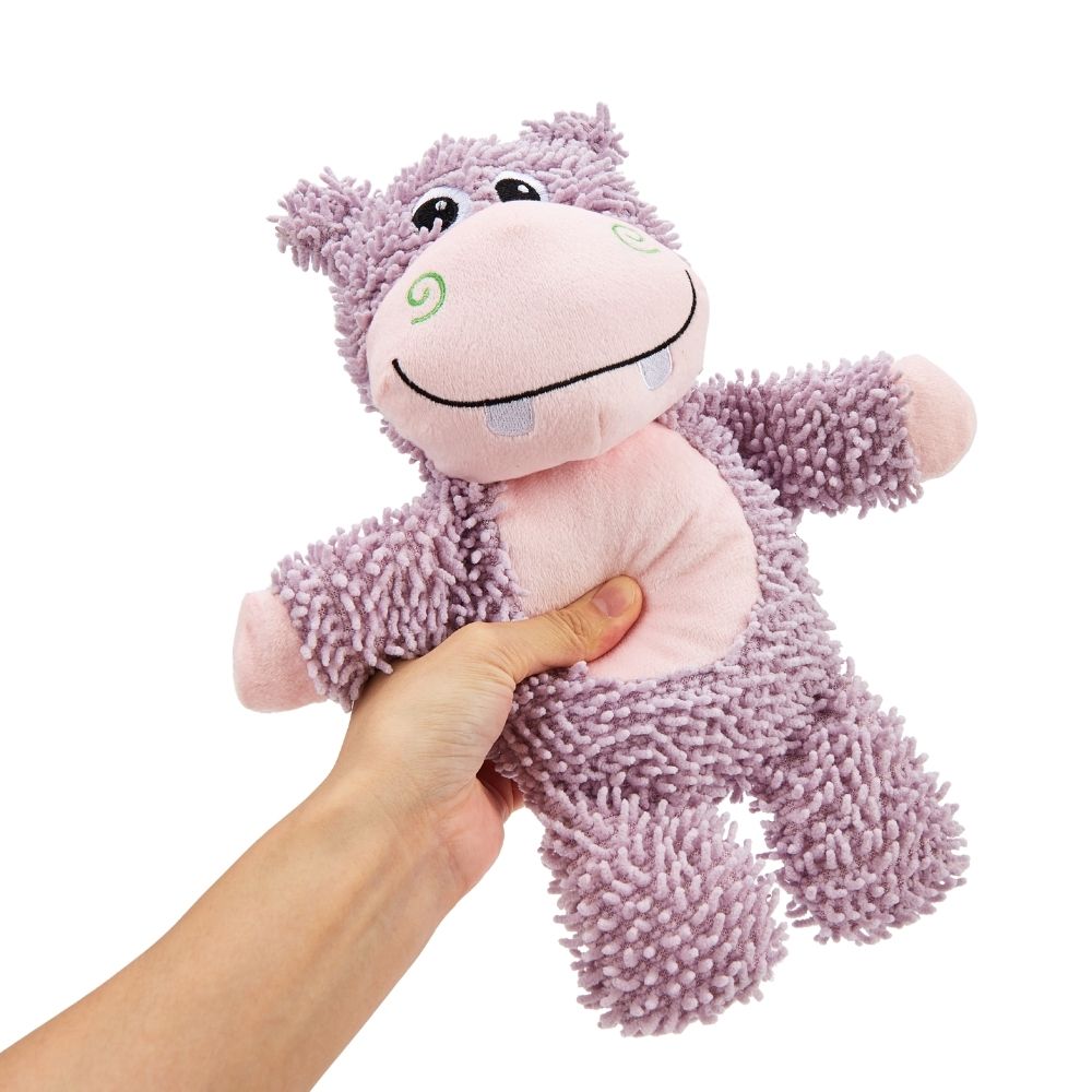 Brinquedo Pelúcia Chenille Tough Fofura Hipopótamo - FOFOS