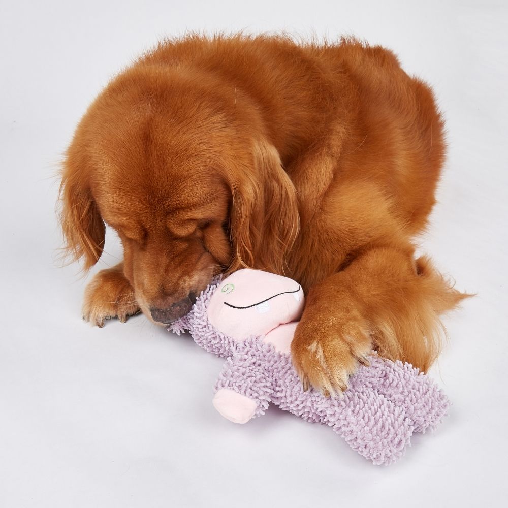 Brinquedo Pelúcia Chenille Tough Fofura Hipopótamo - FOFOS