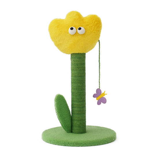 Arranhador zeze Tulipa Para Gatos - Amarelo