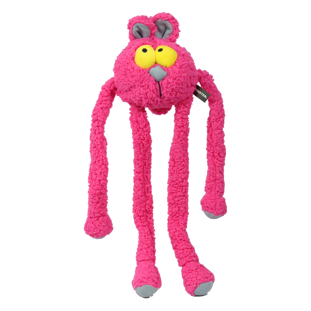 Brinquedo para cães Extensível Puxa Puxa Coelho Rosa - Qmonster