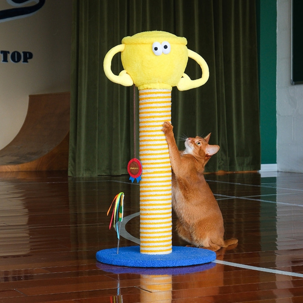 Arranhador Brinquedo para Gatos Troféu de Campeonato - zeze