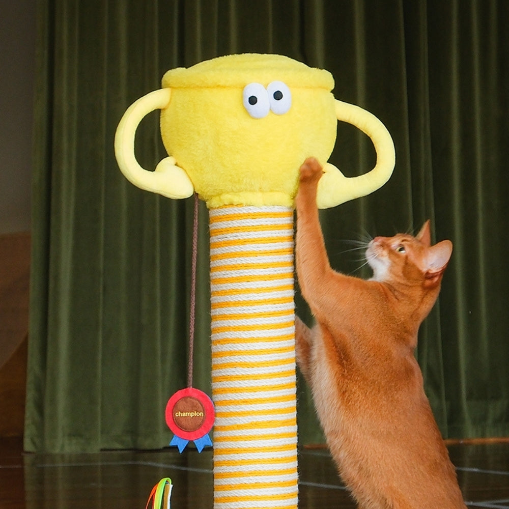 Arranhador Brinquedo para Gatos Troféu de Campeonato - zeze