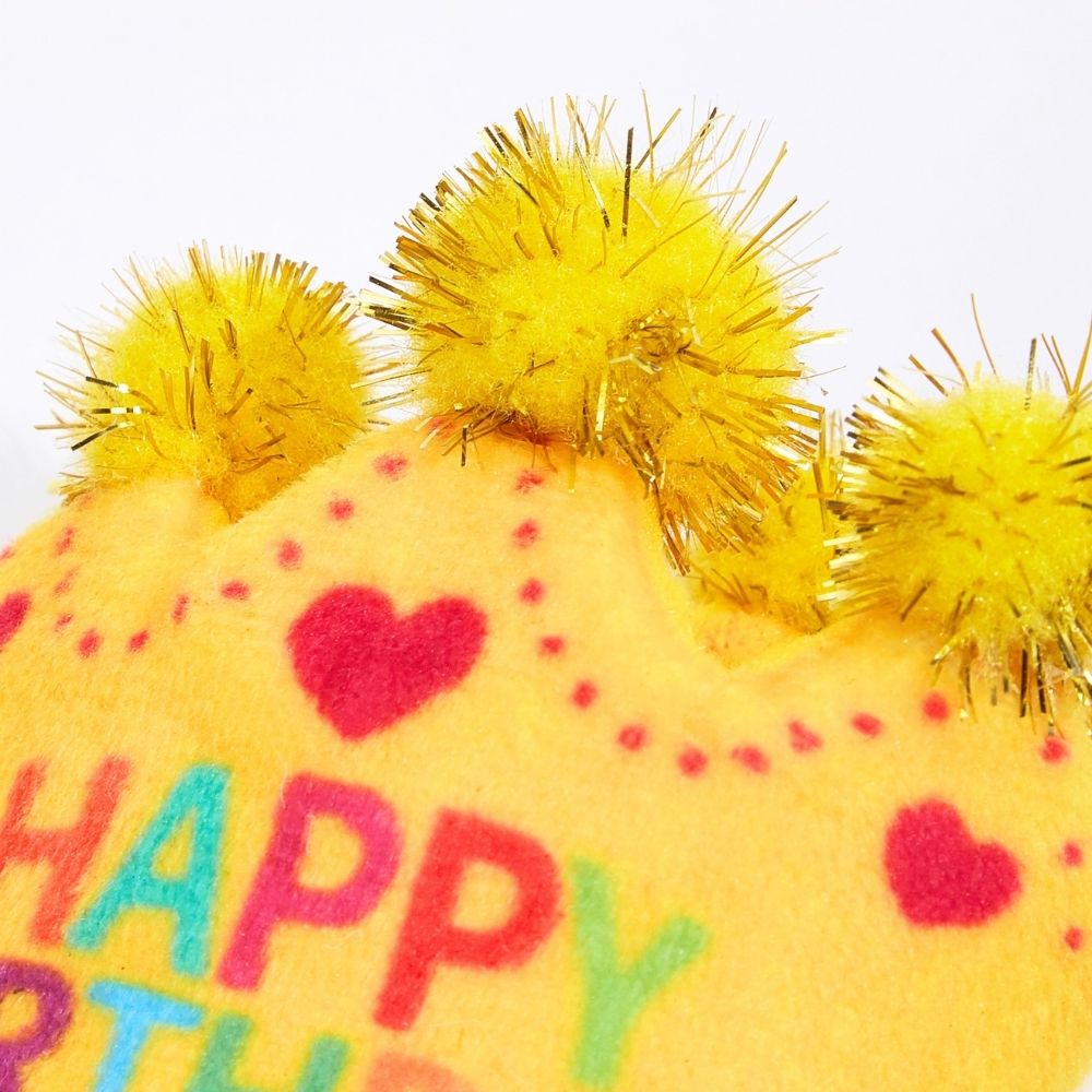 Brinquedos Pelúcia Feliz Aniversário! Coroa - FOFOS