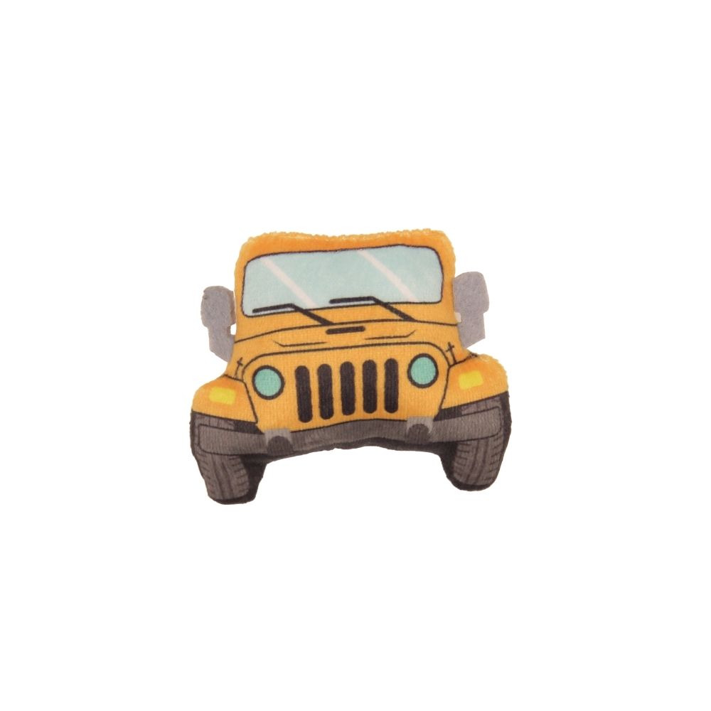 Brinquedos C Catnip Viagem de Jeep Pato Amarelo - FOFOS