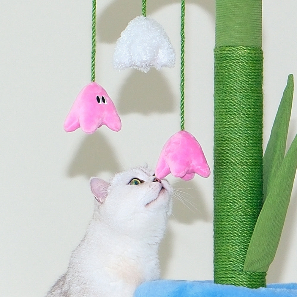 Arranhador Brinquedo para Gatos Muguet em Vaso - zeze