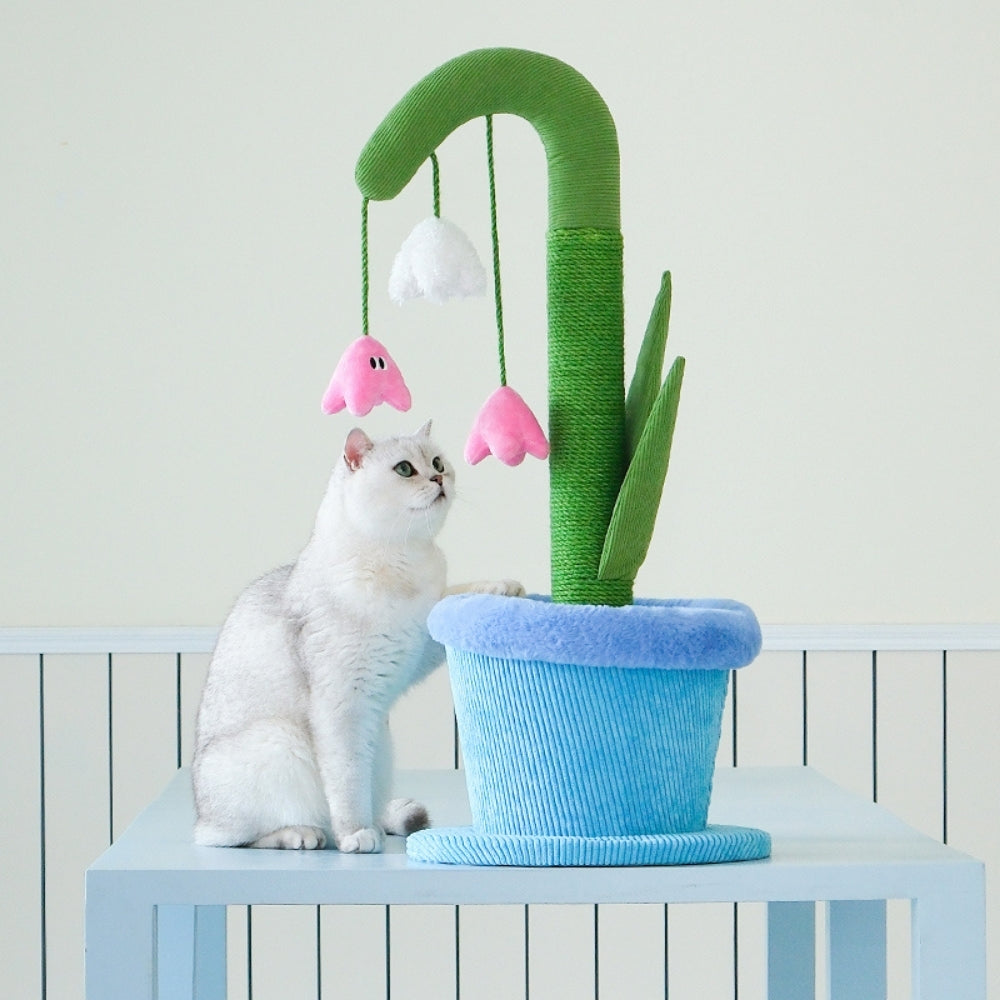 Arranhador Brinquedo para Gatos Muguet em Vaso - zeze
